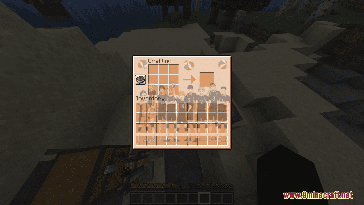 Haikyuu!! Custom GUI Resource Pack (1.20.6, 1.20.1) - Texture Pack 6