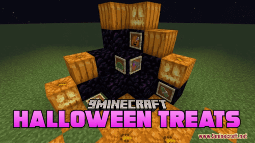 Halloween Treats Resource Pack (1.20.6, 1.20.1) – Texture Pack Thumbnail