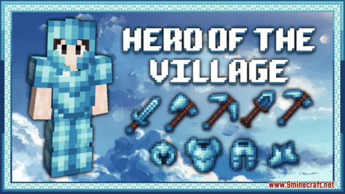 Hero Of The Village Resource Pack (1.20.6, 1.20.1) – Texture Pack Thumbnail