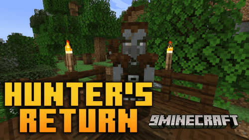 Hunter’s Return Mod (1.20.4, 1.19.4) – A New Challenger In Minecraft Thumbnail