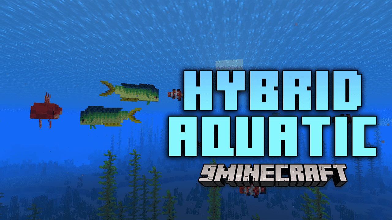 Hybrid Aquatic Mod (1.20.4, 1.19.4) - From Swamps To Sea Caves 1