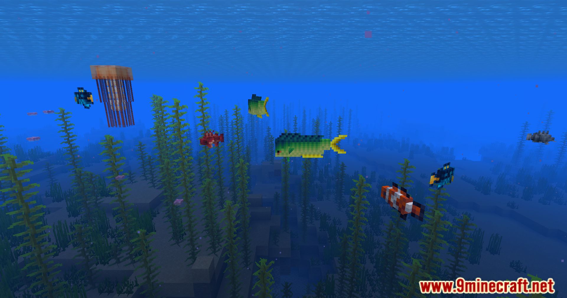 Hybrid Aquatic Mod (1.20.4, 1.19.4) - From Swamps To Sea Caves 11