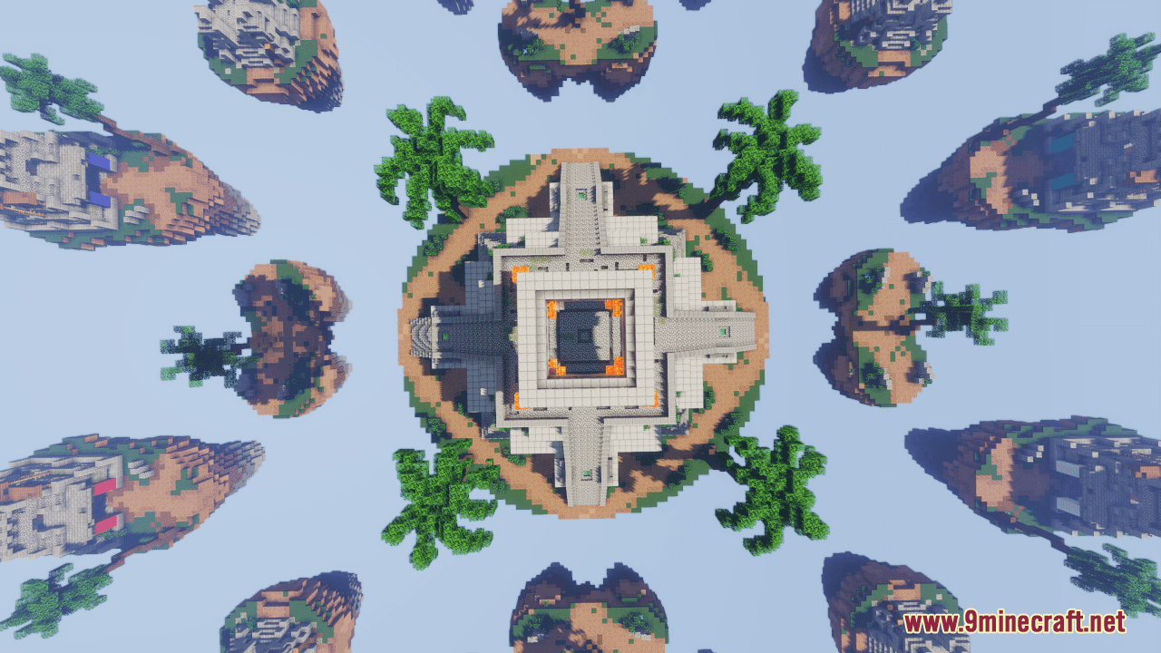 Hypixel Bedwars Map (1.21.1, 1.20.1) - Inca Theme 3