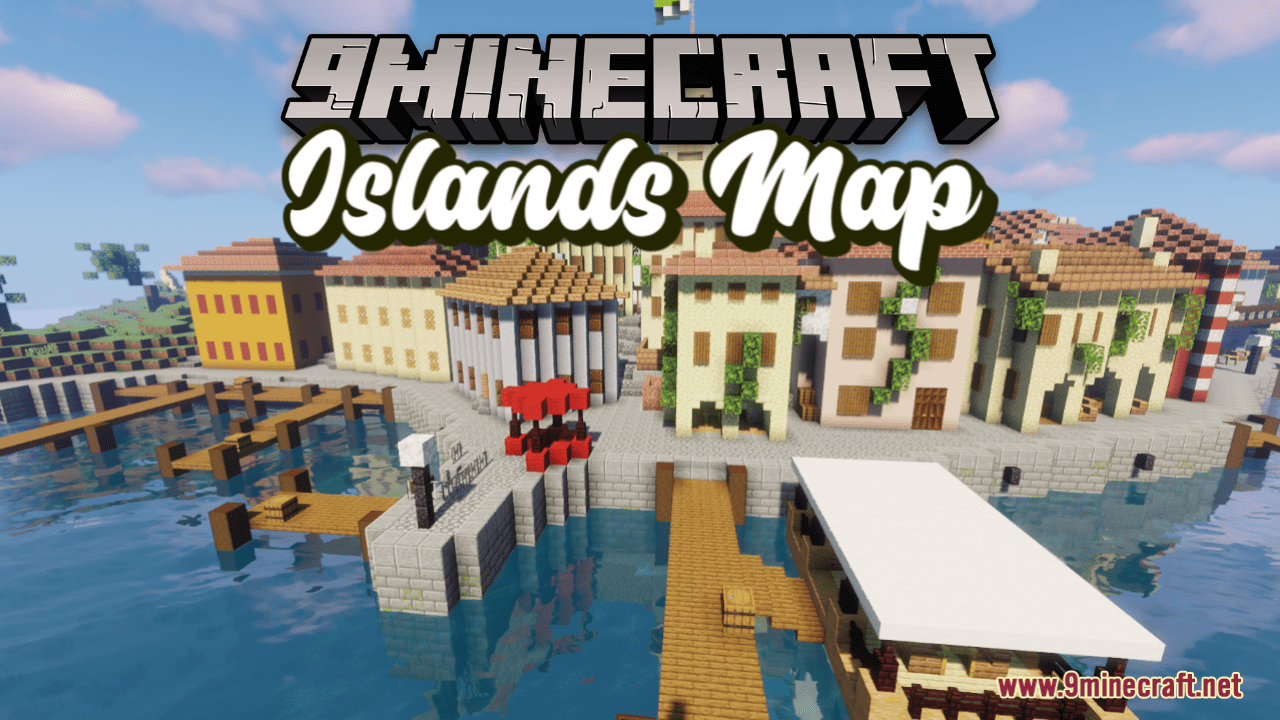 Islands Map (1.21.1, 1.20.1) - Mediterranean Isles 1