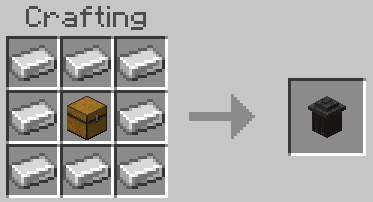 Item Trashcan Addon (1.20, 1.19) - MCPE/Bedrock Mod 2