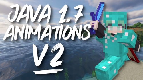 Java 1.7 Animations Pack (1.20, 1.19) – MCPE/Bedrock Thumbnail