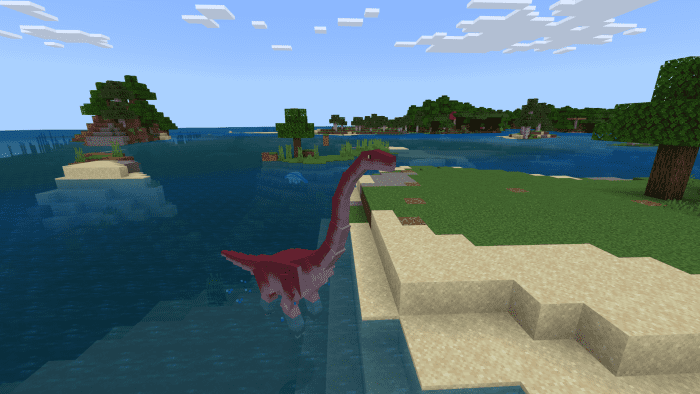 Jurassic Dino World Addon (1.20, 1.19) - MCPE/Bedrock Mod 20