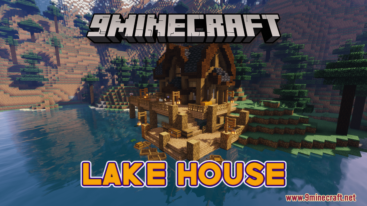 Lake House Map (1.21.1, 1.20.1) - Your Serene Retreat 1