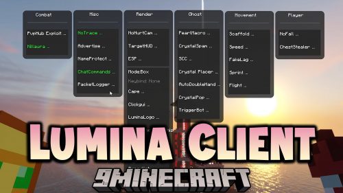 Lumina Client Mod (1.20.1, 1.19.4) – Powerful Ghost Client Thumbnail