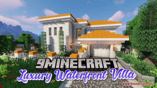 Luxury Waterfront Villa Map (1.21.1, 1.20.1) – Exquisite Waterfront Escape Thumbnail