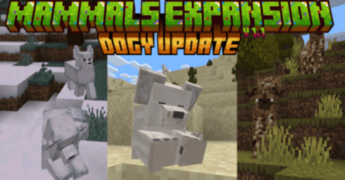 Mammals Expansion Addon (1.20) – MCPE/Bedrock Dog Mod Thumbnail