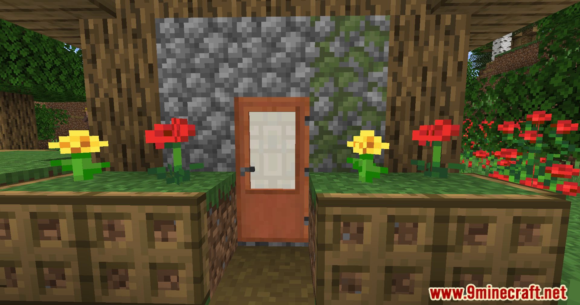 ManyIdeas Doors Mod (1.20.4, 1.19.4) - Ultimate Door Mod For Creative Builders 3