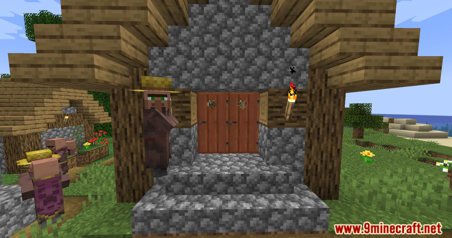 ManyIdeas Doors Mod (1.20.4, 1.19.4) - Ultimate Door Mod For Creative Builders 5