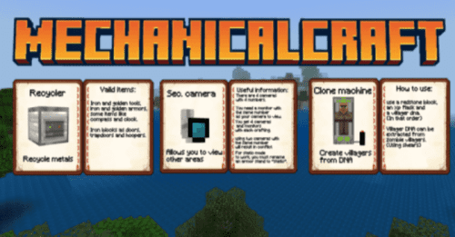 MechanicalCraft Addon (1.20) – MCPE/Bedrock Mod Thumbnail