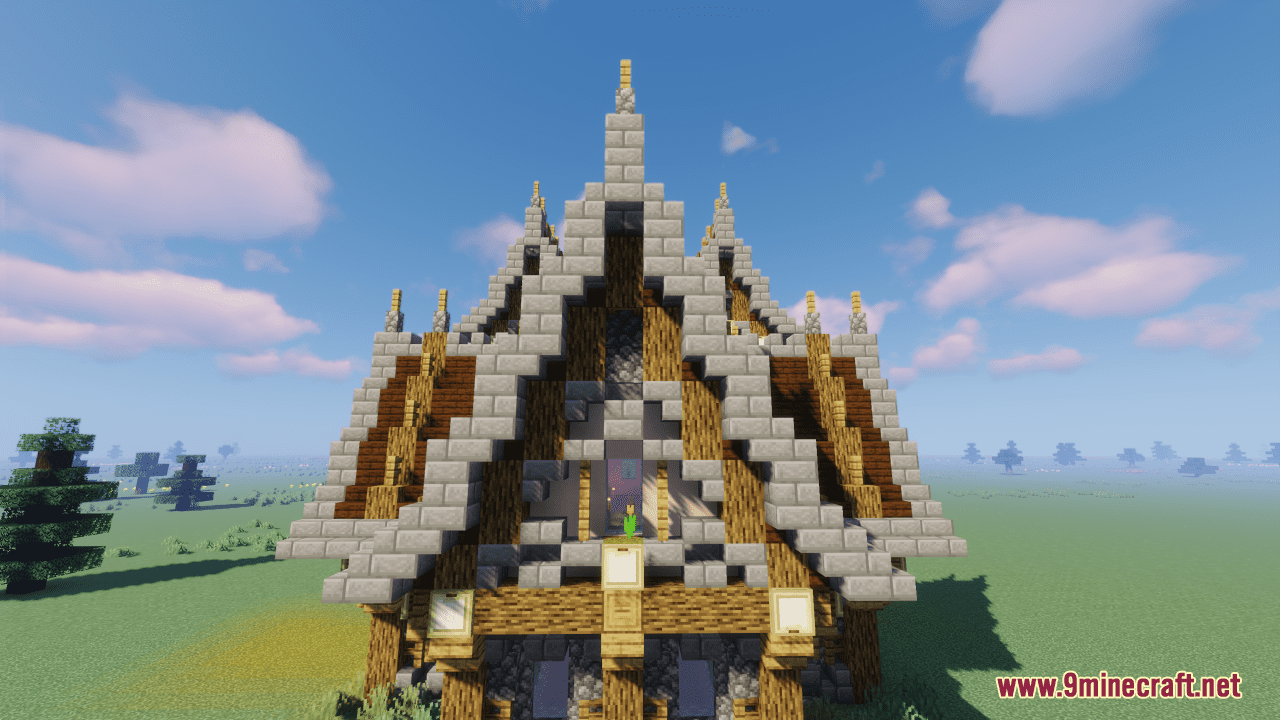 Medieval House 3 Map (1.21.1, 1.20.1) - Timeless Architectural Treasure 11