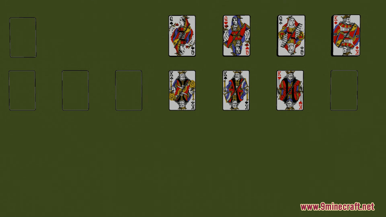 Minecraft Solitaire Map (1.21.1, 1.20.1) - Classic Card Game Reimagined 10