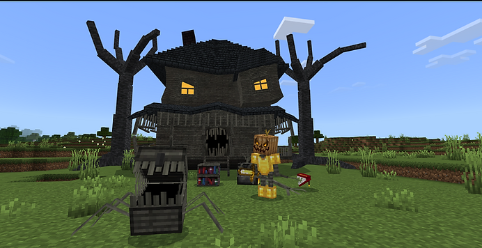 Monster House Addon (1.20) - MCPE/Bedrock Mod 5