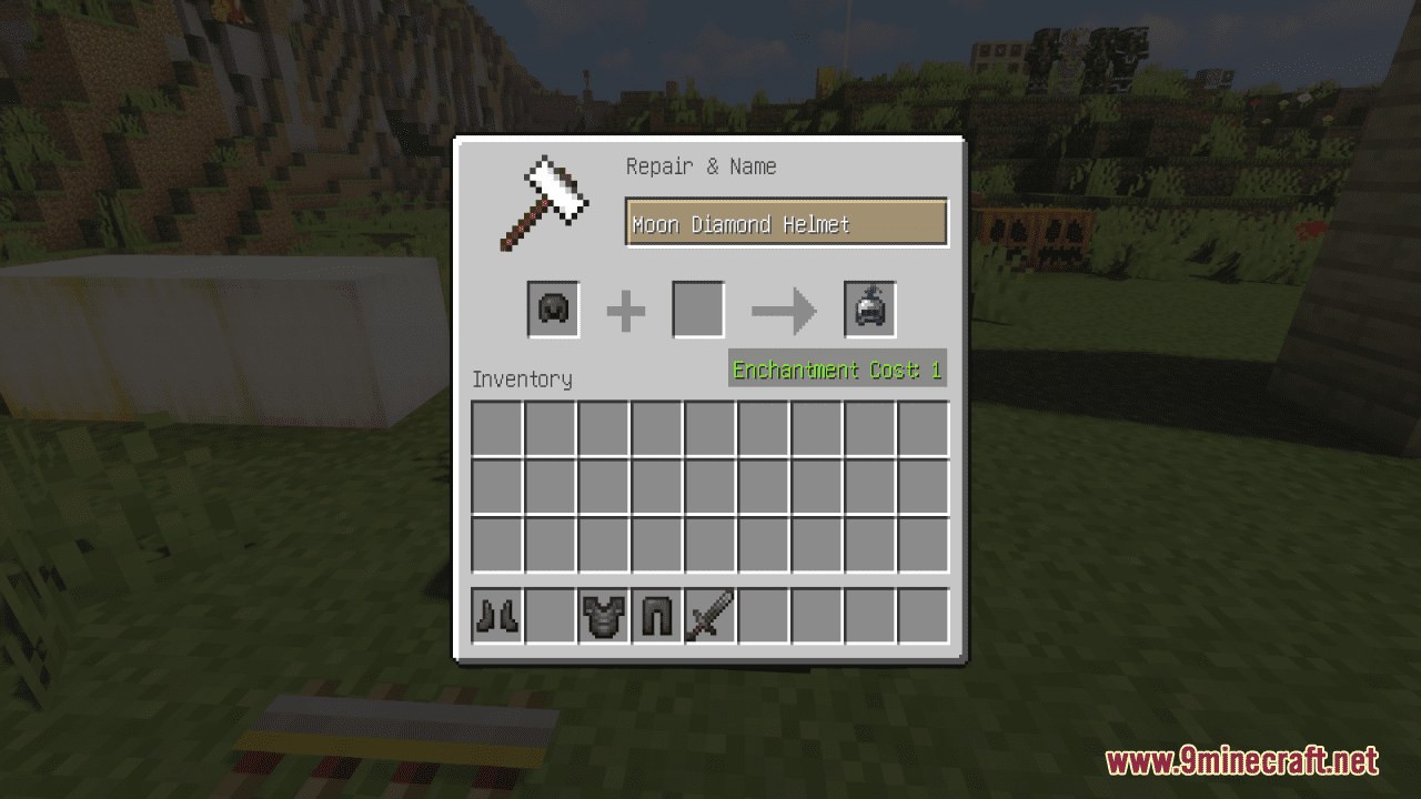 Moon Diamond Tools Set Resource Pack (1.20.6, 1.20.1) - Texture Pack 2