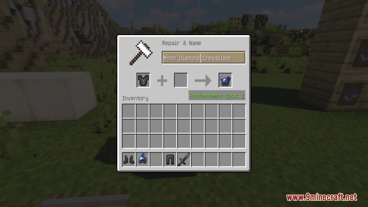 Moon Diamond Tools Set Resource Pack (1.20.6, 1.20.1) - Texture Pack 3