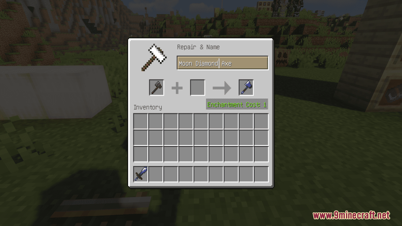 Moon Diamond Tools Set Resource Pack (1.20.6, 1.20.1) - Texture Pack 10