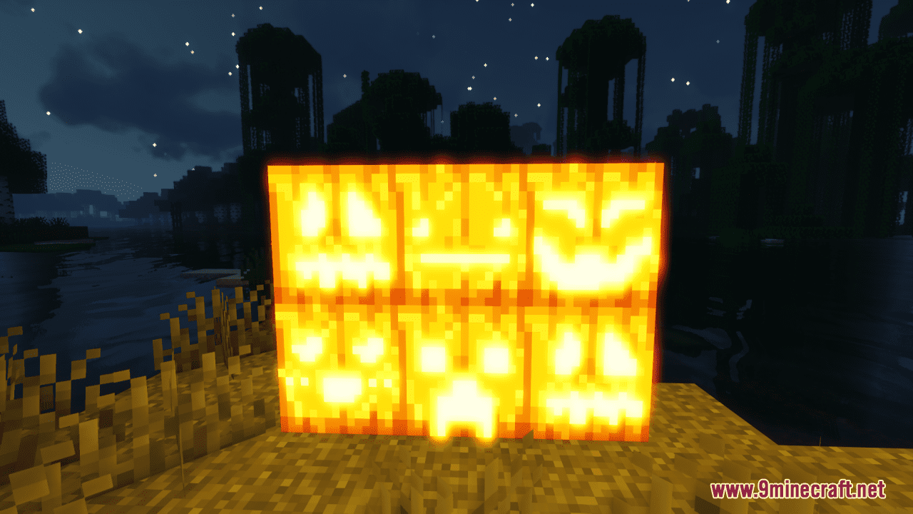 More Pumpkin Faces Resource Pack (1.20.6, 1.20.1) - Texture Pack 9