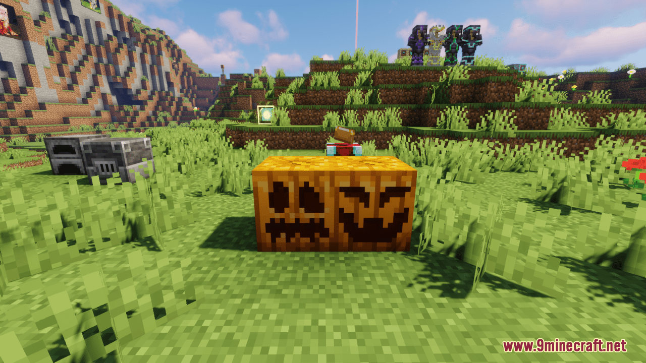 More Pumpkin Faces Resource Pack (1.20.6, 1.20.1) - Texture Pack 10