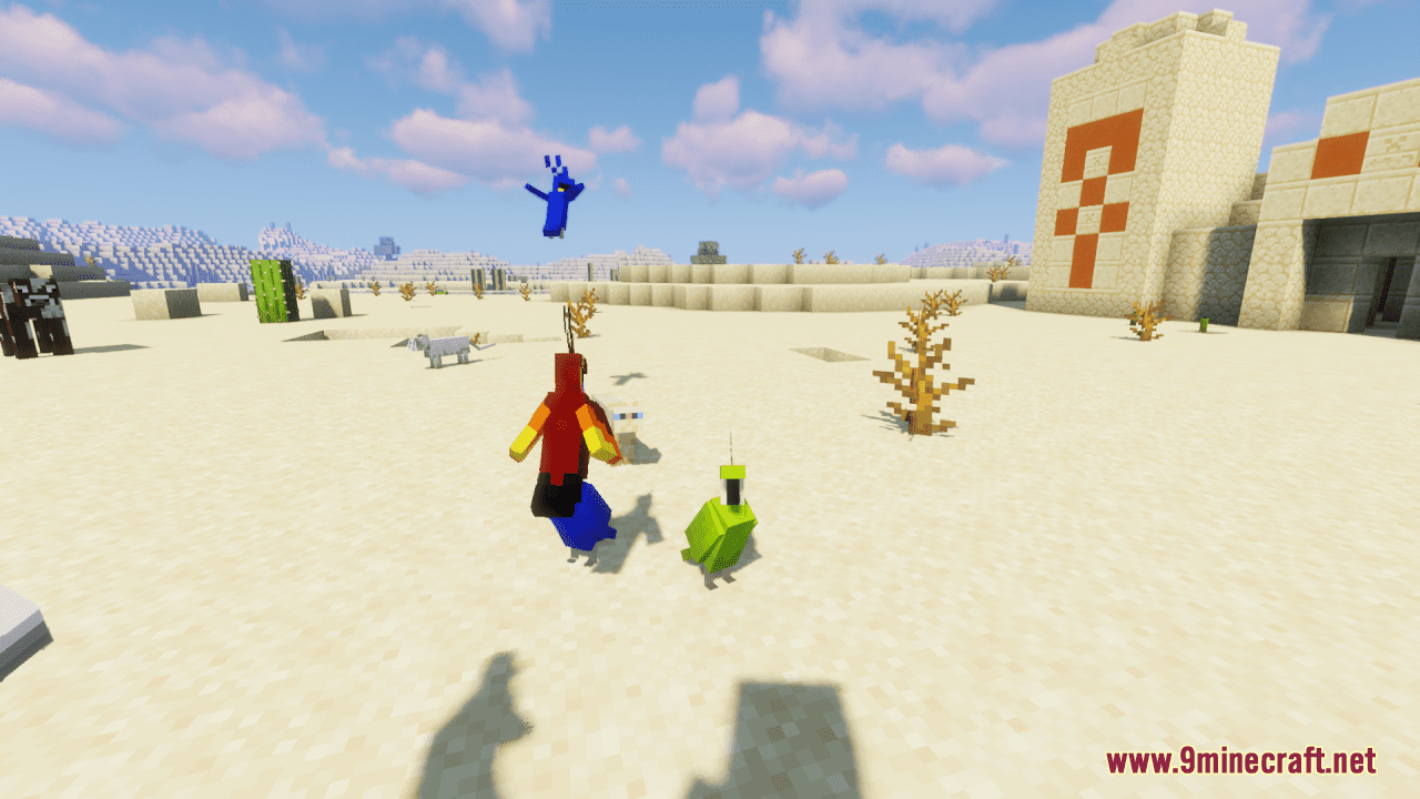 Nether Parrots Resource Pack (1.20.6, 1.20.1) - Texture Pack 3