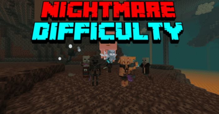 Nightmare Difficulty Addon (1.20) - MCPE/Bedrock Mod 1