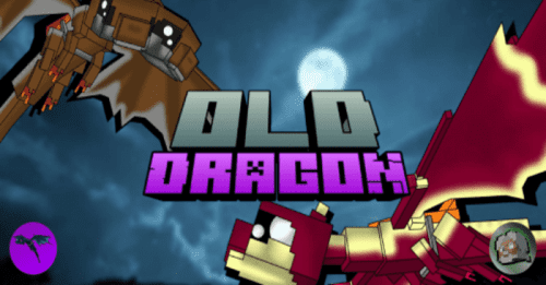 Old Dragons Addon (1.20) – MCPE/Bedrock Mod Thumbnail