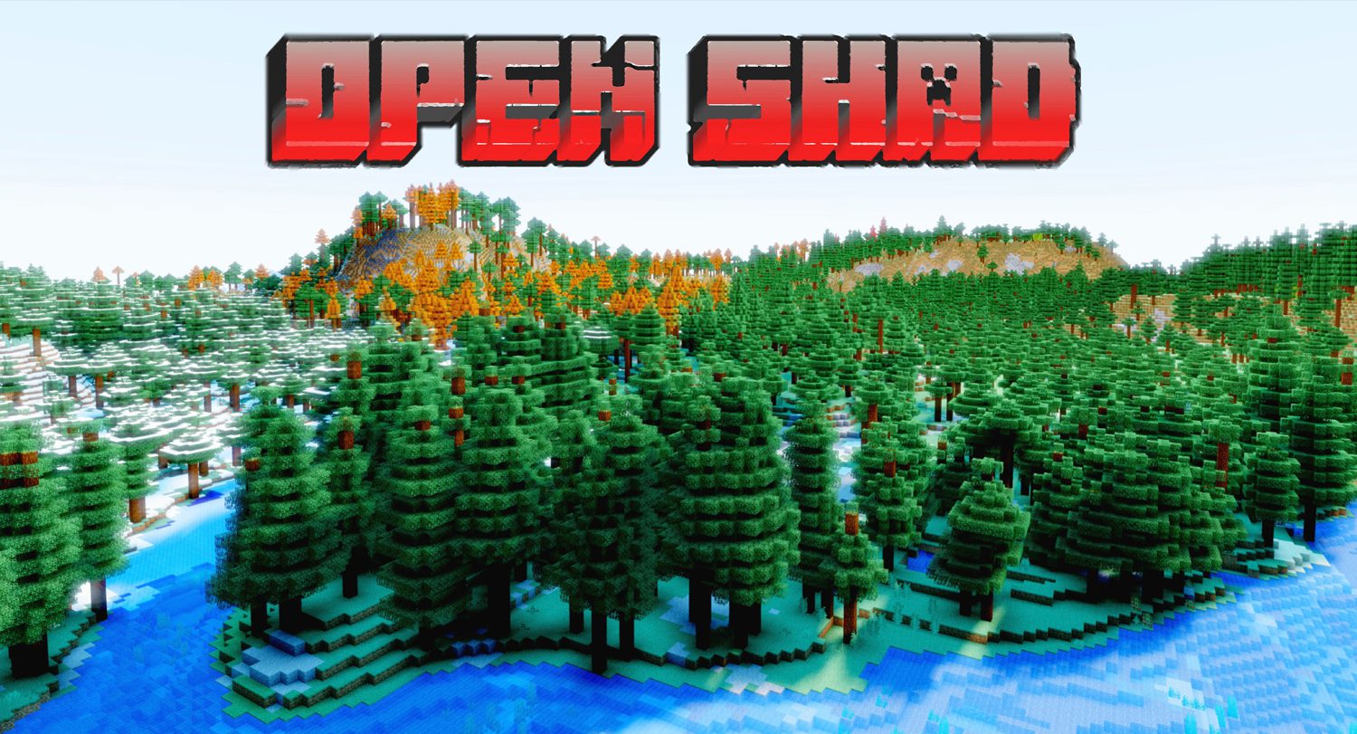 OpenShad Shaders (1.20.4, 1.19.4) - Shader Pack is Customizable 1