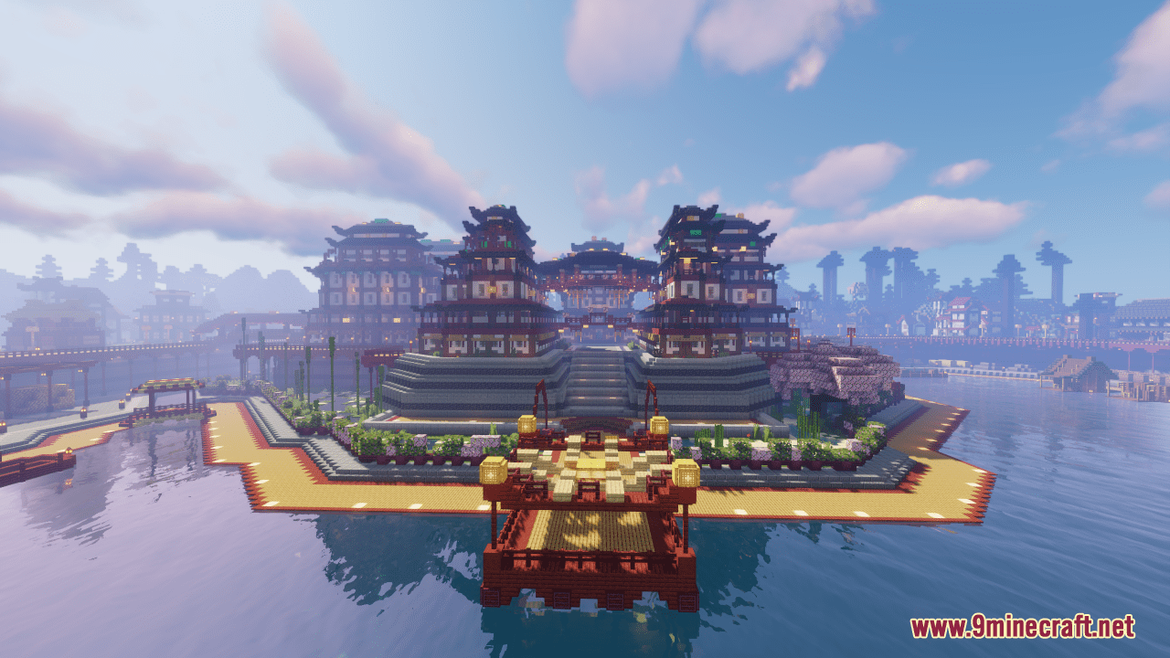 Oriental Town Centre Map (1.21.1, 1.20.1) - Vibrant Chinese Hub 2