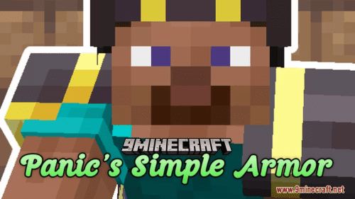 Panic’s Simple Armor Resource Pack (1.20.6, 1.20.1) – Texture Pack Thumbnail