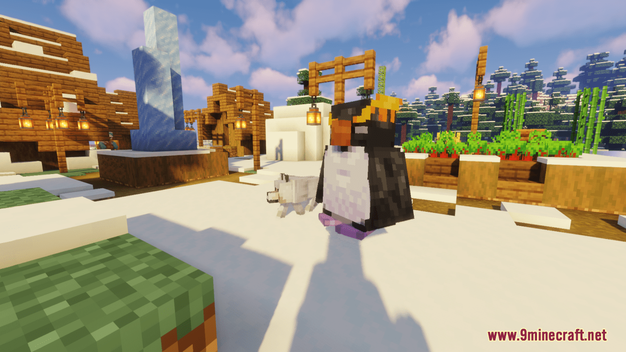 Penguin Resource Pack (1.20.6, 1.20.1) - Texture Pack 6