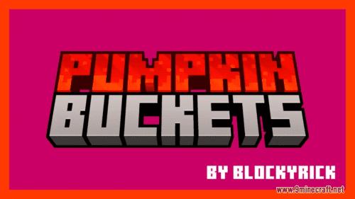 Pumpkin Bucket Resource Pack (1.20.6, 1.20.1) – Texture Pack Thumbnail