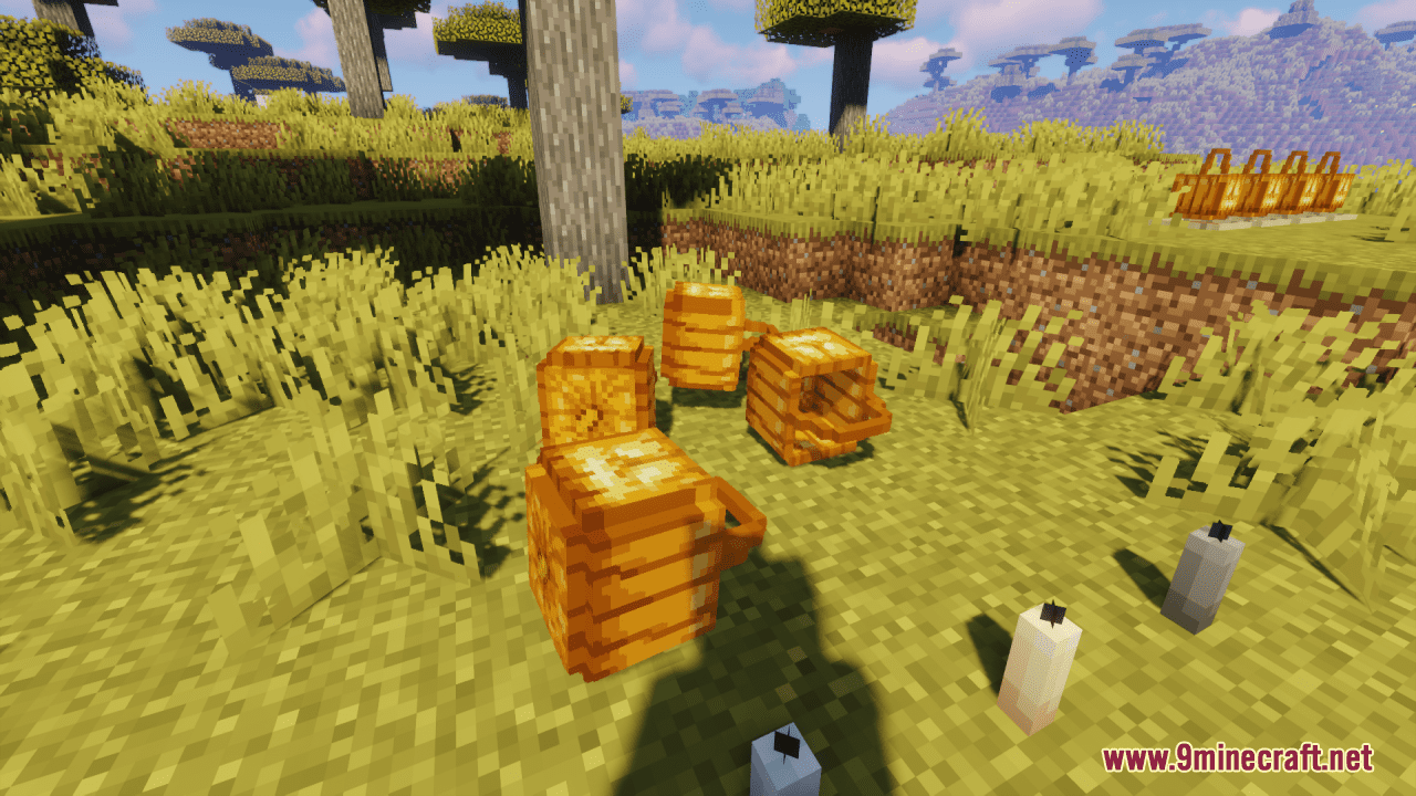 Pumpkin Bucket Resource Pack (1.20.6, 1.20.1) - Texture Pack 12