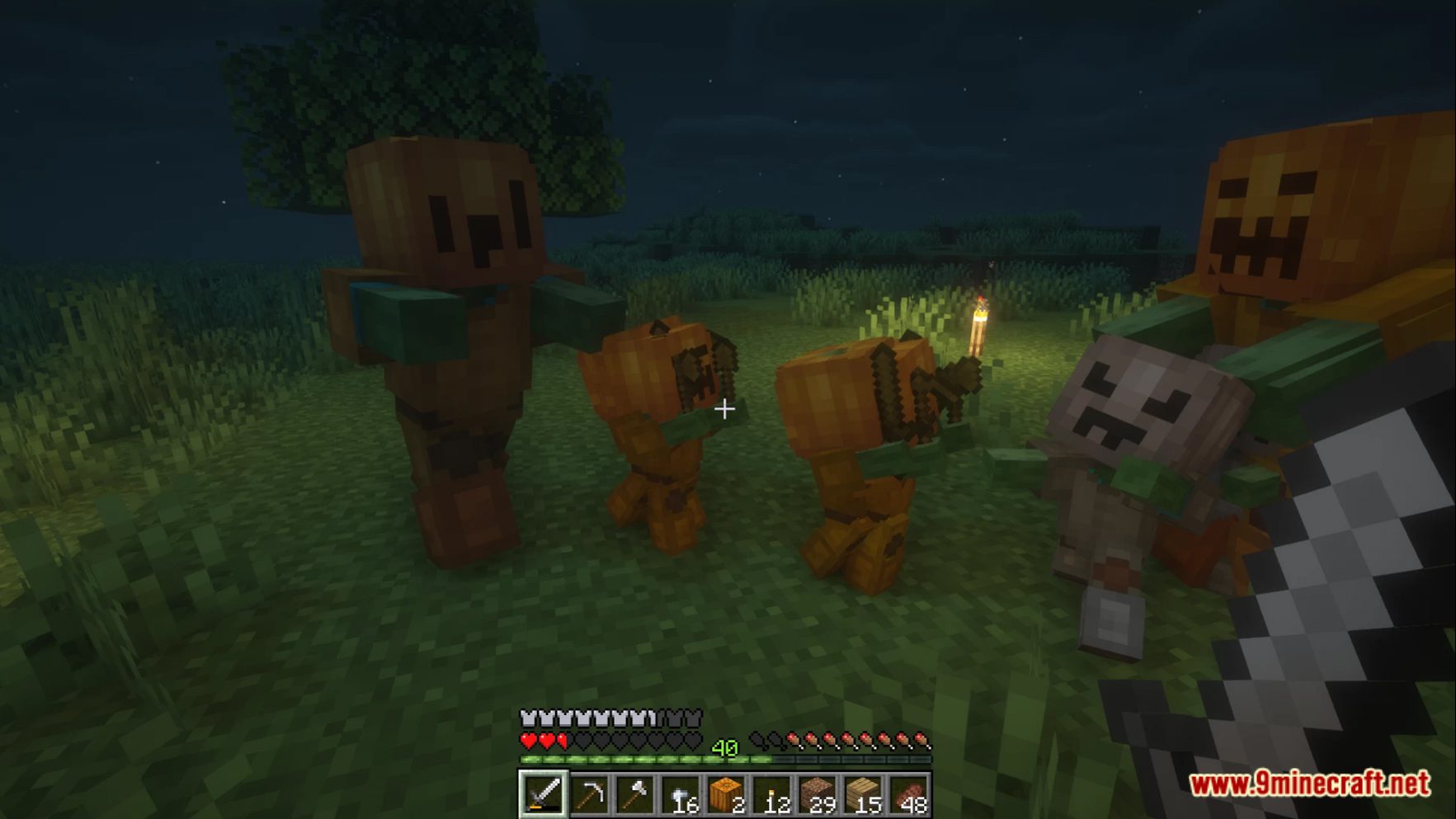 Pumpkin Creatures Data Pack (1.20.2, 1.19.4) - Crafting Halloween Magic In Minecraft! 3
