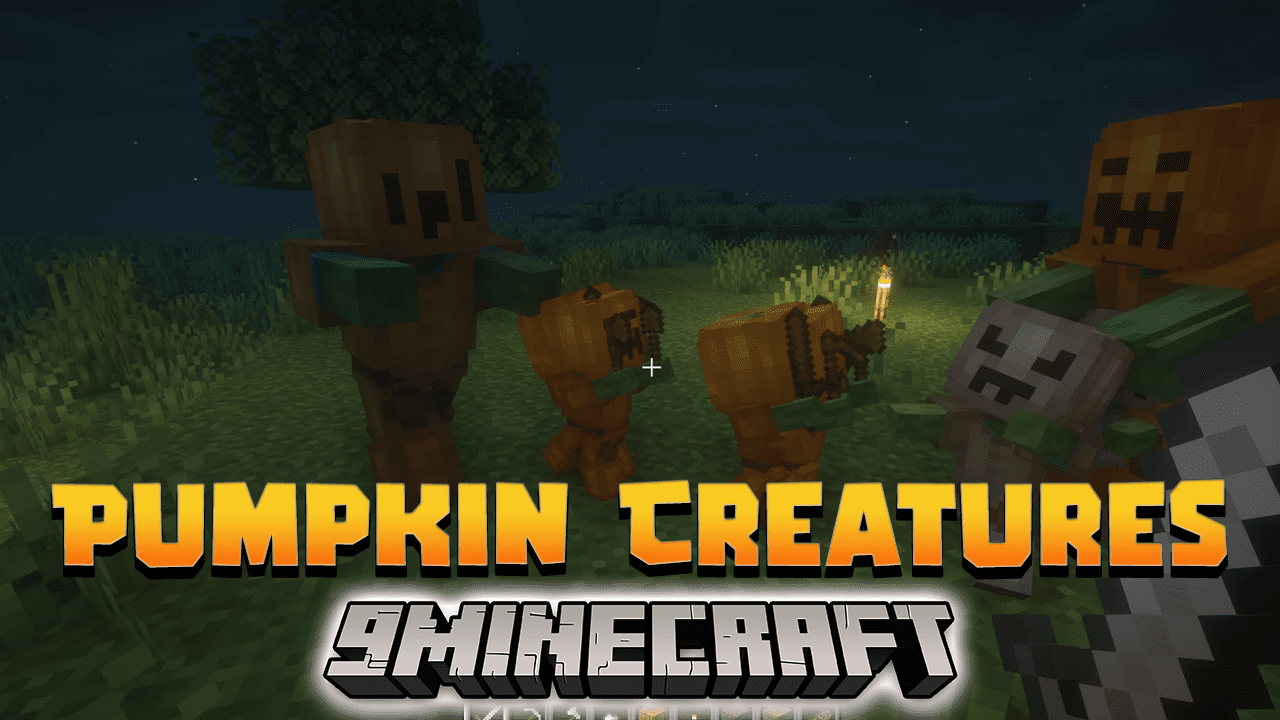 Pumpkin Creatures Data Pack (1.20.2, 1.19.4) - Crafting Halloween Magic In Minecraft! 1