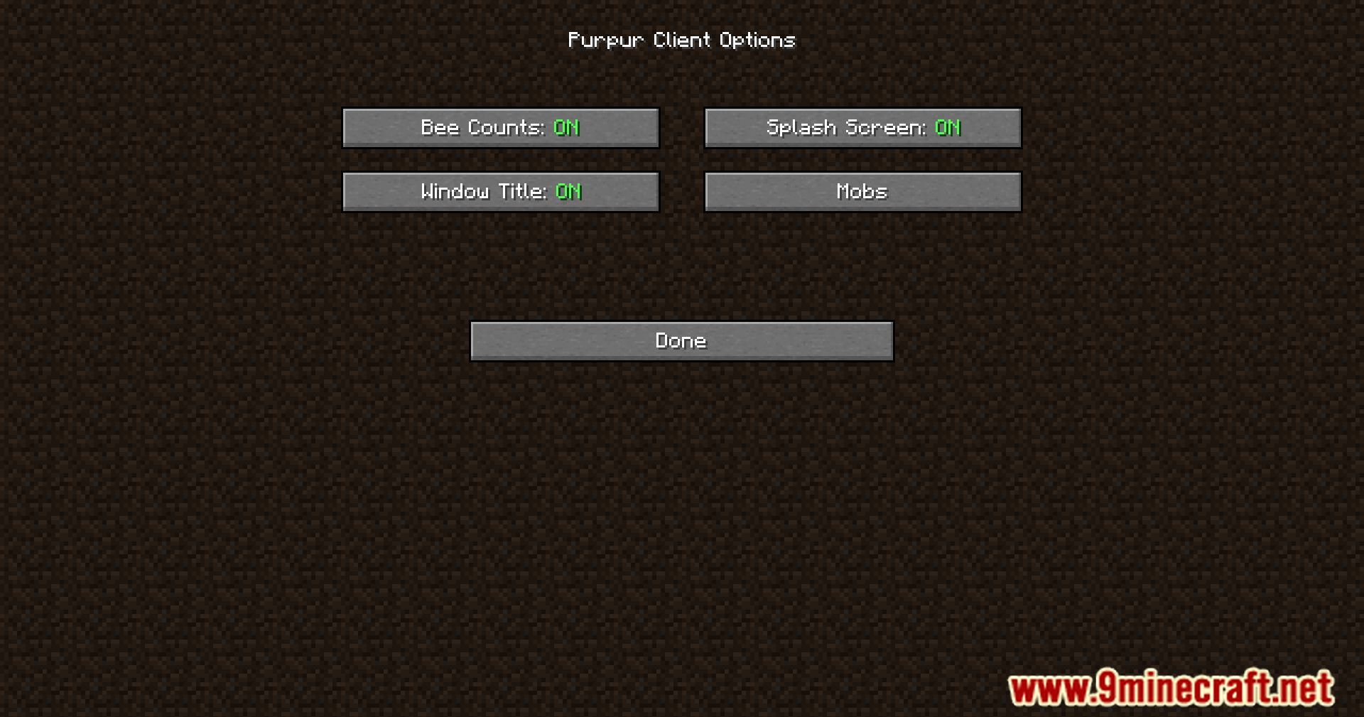 Purpur Client Mod (1.21.1, 1.20.1) - Smoother Gameplay With Purpur Client 4