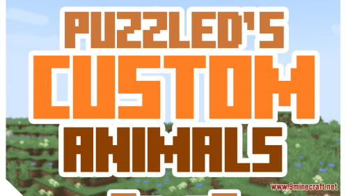 Puzzled’s Custom Animals Resource Pack (1.20.6, 1.20.1) – Texture Pack Thumbnail