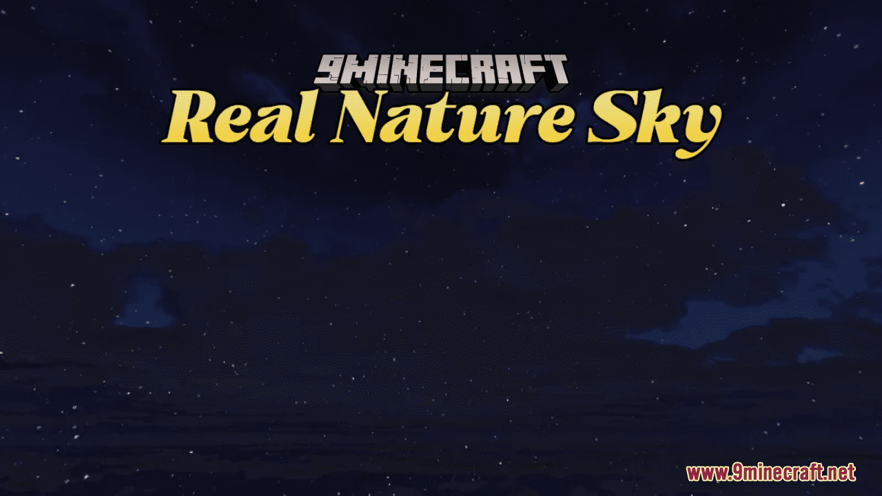 Real Nature Sky Resource Pack (1.20.6, 1.20.1) - Texture Pack 1