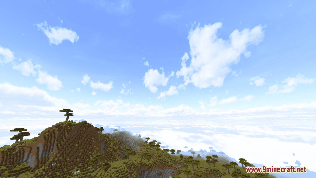 Real Nature Sky Resource Pack (1.20.6, 1.20.1) - Texture Pack 3