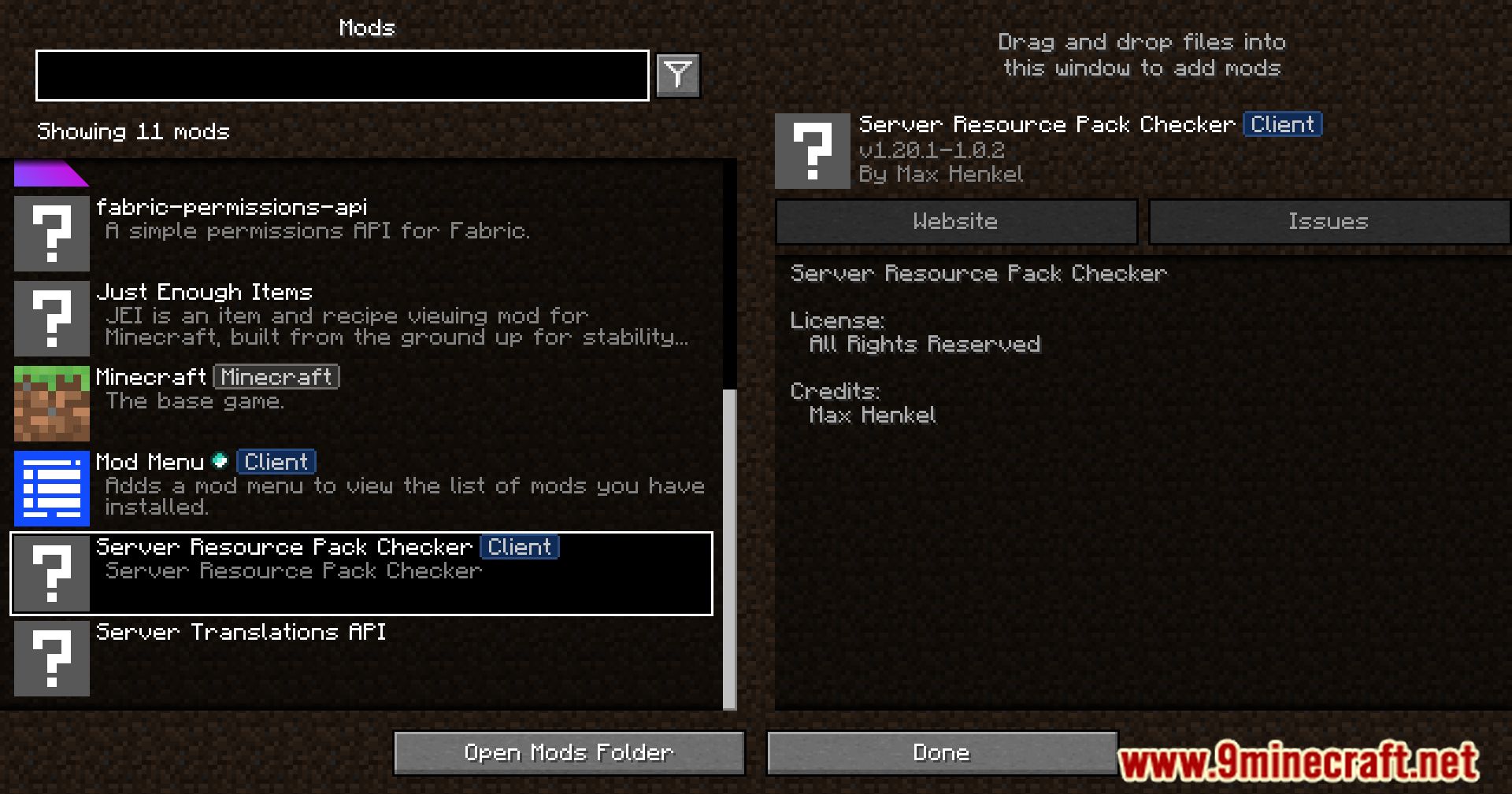 Server Resourcepack Checker Mod (1.21, 1.20.1) - Join And Leave Servers Swiftly 2