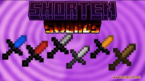 Shorten Swords Resource Pack (1.20.6, 1.20.1) – Texture Pack Thumbnail