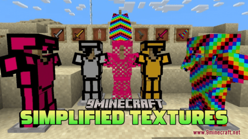 Simplified Textures Resource Pack (1.20.6, 1.20.1) – Texture Pack Thumbnail