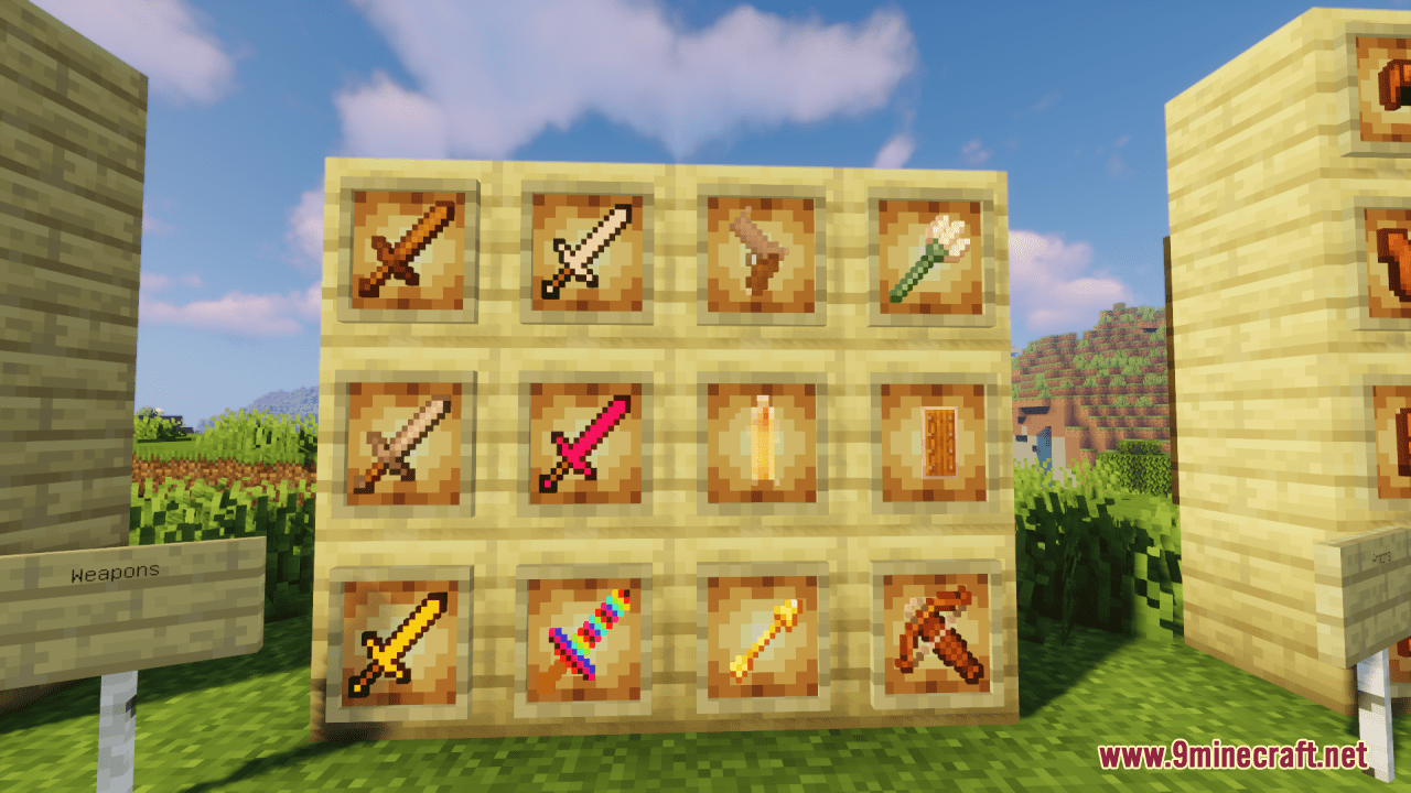 Simplified Textures Resource Pack (1.20.6, 1.20.1) - Texture Pack 10