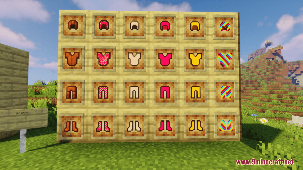 Simplified Textures Resource Pack (1.20.6, 1.20.1) - Texture Pack 9