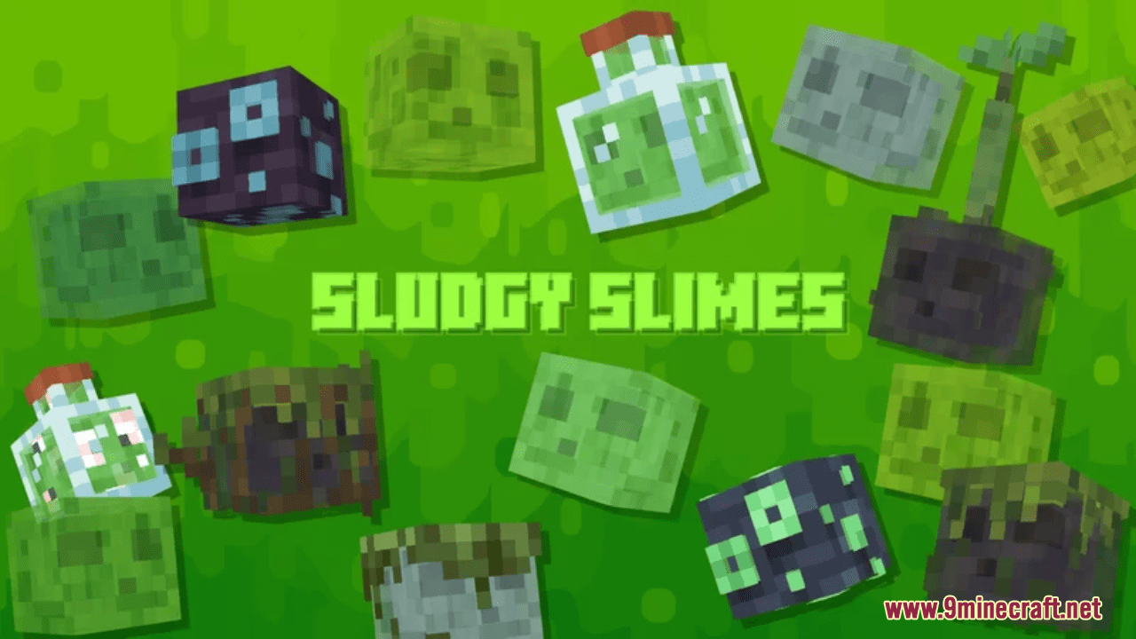 Sludgy Slimes Resource Pack (1.20.6, 1.20.1) - Texture Pack 1