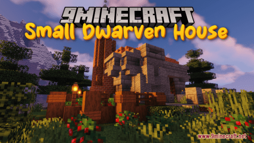 Small Dwarven House Map (1.21.1, 1.20.1) –  A Cozy Stone Retreat Thumbnail