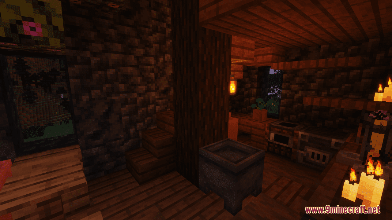 Small Dwarven House Map (1.21.1, 1.20.1) - A Cozy Stone Retreat 2