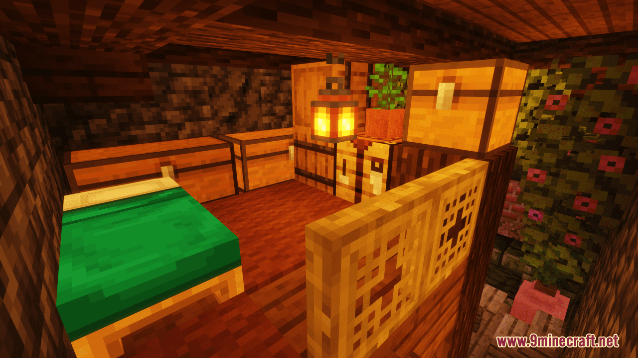 Small Dwarven House Map (1.21.1, 1.20.1) - A Cozy Stone Retreat 4